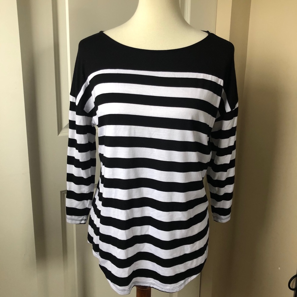 Time & Tru Striped Top